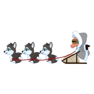 Arctic Dog Sled